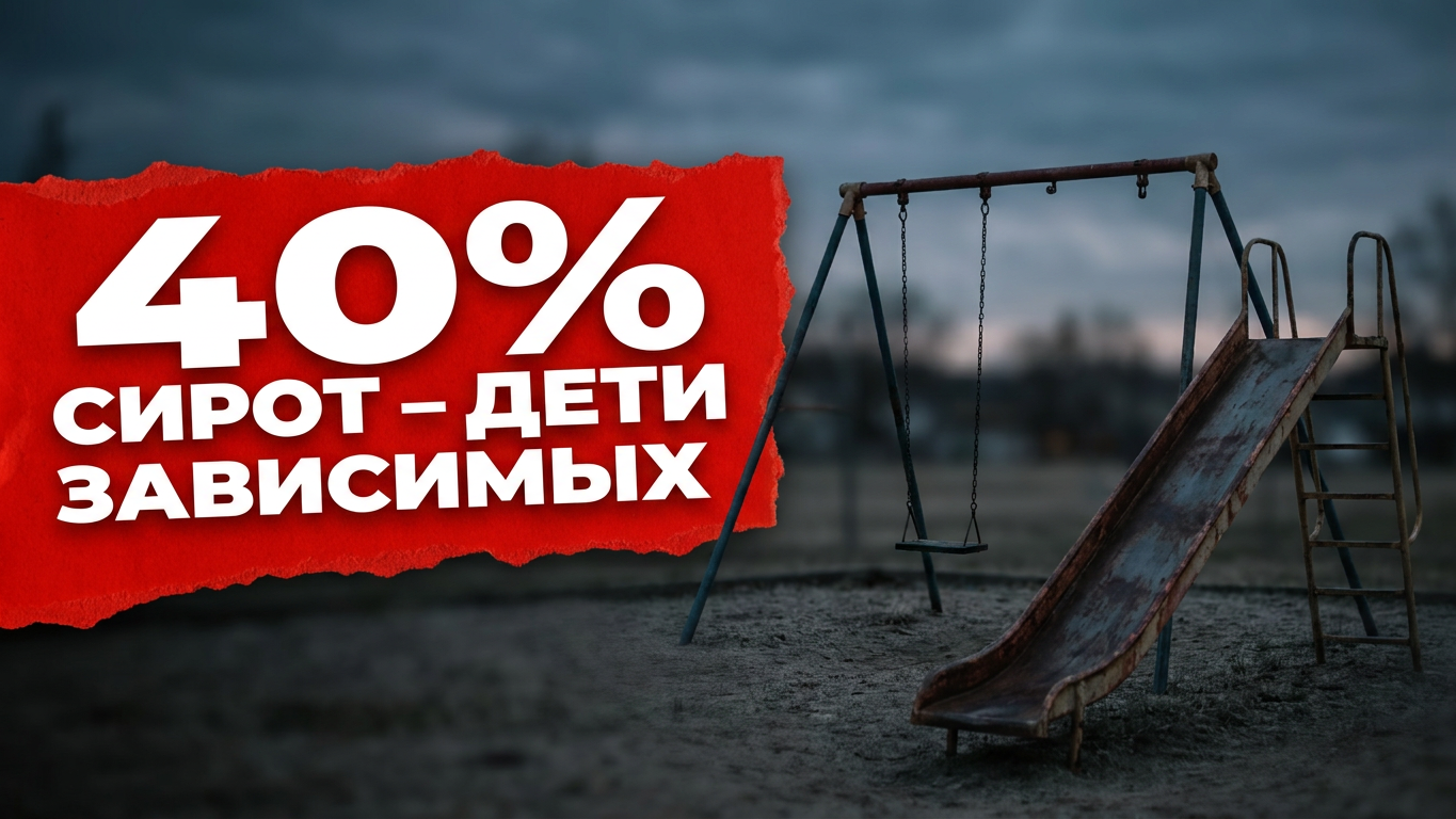 40% сирот - дети зависимых Preview
